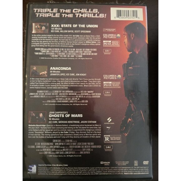 Ice Cube 3 Movie Triple Feature - DVD - Picture 2 of 2
